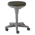 ナースチェア TSSシリーズ ハイチェア 背無 ダークグレー