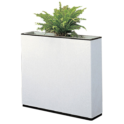 SFN-900JW プランターボックス 幅900×奥行300×高さ800mm ホワイト