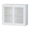 ALZ-G32 ガラス引戸書庫 幅880×奥行380×高さ750mm ALZ-G32
