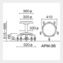 APM-36寸法図