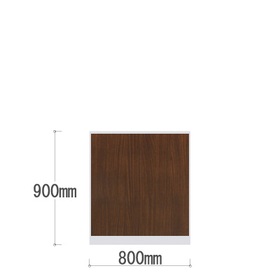 Lpx T0908d 全面木目パネル 幅800 高さ900mm ダーク木目 オフィス家具r