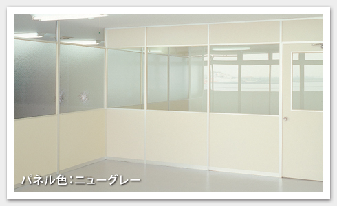 喫煙室工事施工例1