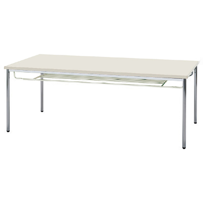 MTS-N1890ITG テーブル（硬質エッジ） 幅1800×奥行900mm 棚付き